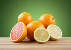 Deep cleaning with citrus fruit
